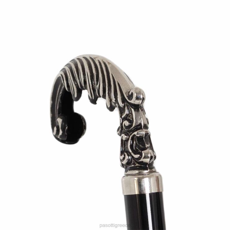 ομπρέλα | PASOTTI 189n z0327-1 p49 - ομπρέλα foglie bianche 2N6B8435 γυναίκες